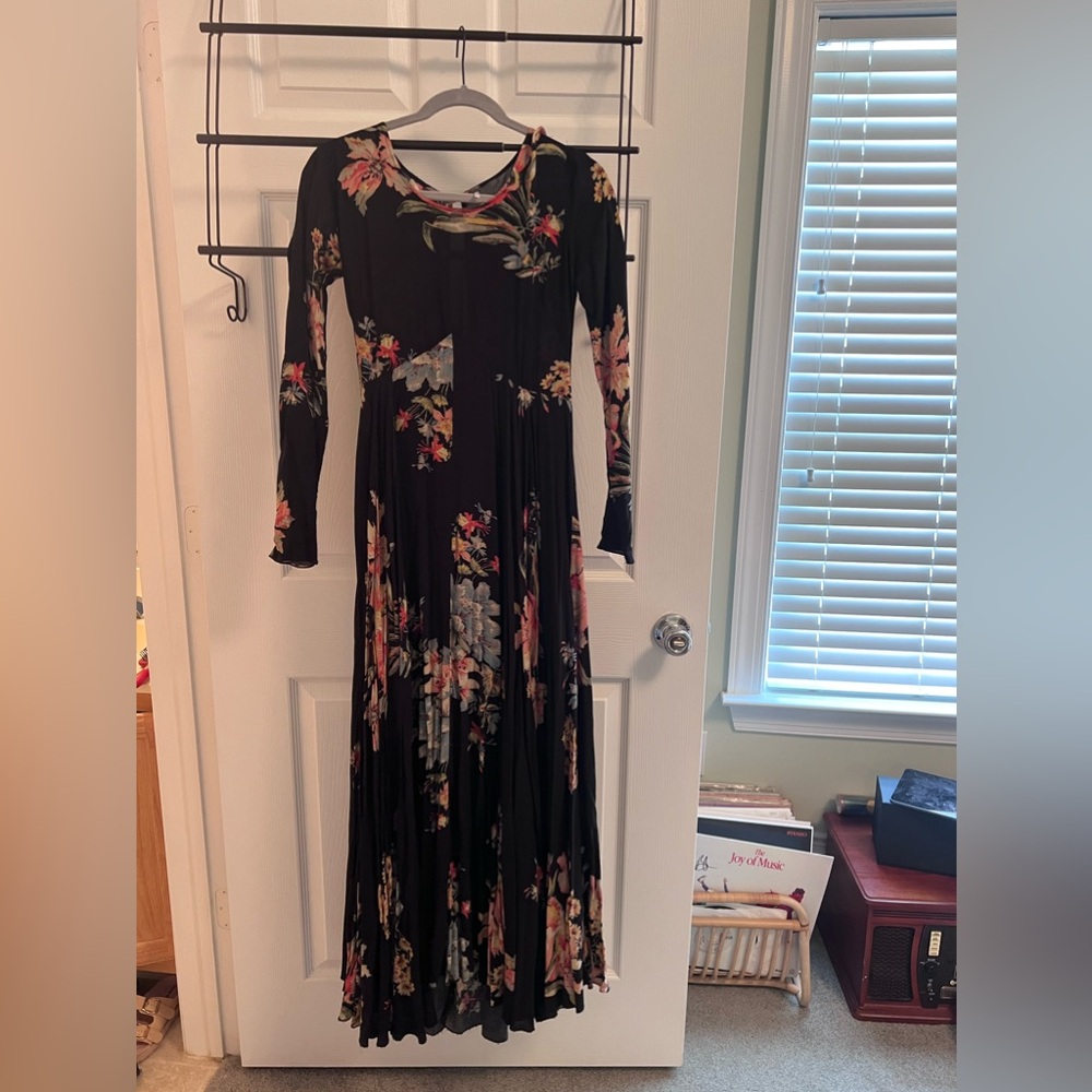 Free People Floral Maxi Dress